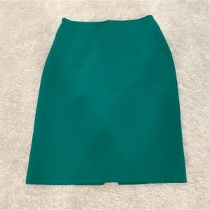The Limited Green Skirt